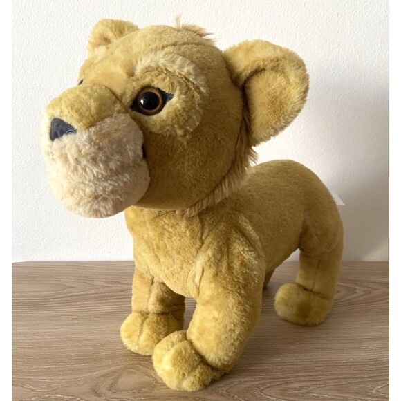 Disney The Lion King Talk & Roar Simba Animated Plush Toy Animal Young WORKS - Picture 1 of 8